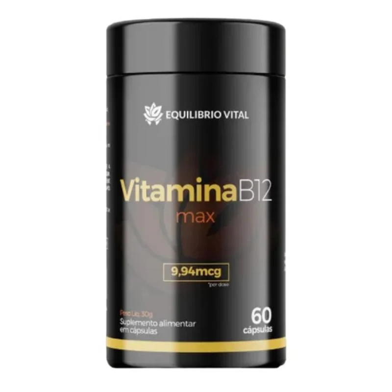 Vitamina B12 Equilíbrio com 60 cápsulas